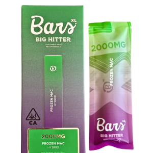 BARS XL FROZEN MAC 2G DISPOSABLE